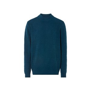Livergy® Pánský úpletový svetr (S (44/46), modrá)