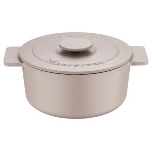 Masterpro Litinový hrnec, Ø 26 cm (béžová)