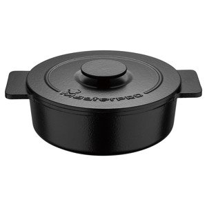 Masterpro Litinový hrnec, Ø 29 cm, 5,8l (černá)