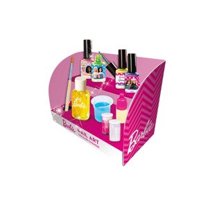 Barbie Třpytivé tetování, Nail Art (nail art colour change )