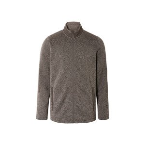Livergy® Pánská fleecová bunda (hnědá, S (44/46))