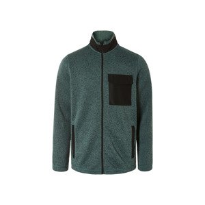 Livergy® Pánská fleecová bunda (zelená, M (48/50))