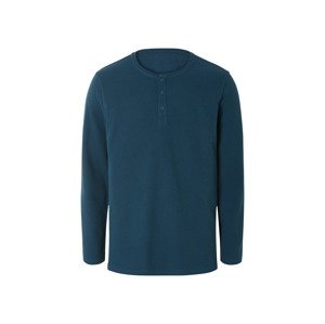 Livergy® Pánské triko s dlouhými rukávy (M (48/50), modrá)