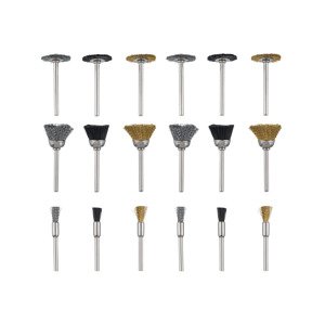 Parkside® Příslušenství pro multibrusku Pzmg 6 A1 (sada kartáčů, 18dílná)