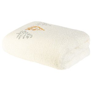 Livarno home Froté osuška, 70 x 130 cm (krémová)