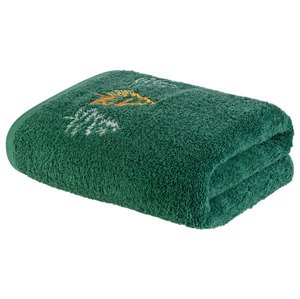 Livarno home Froté osuška, 70 x 130 cm, 450 g/m2 (zelená)