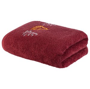 Livarno home Froté osuška, 70 x 130 cm, 450 g/m2 (červená)