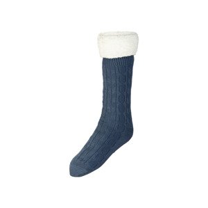 Livergy® Pánské hřejivé ponožky (43-46, modrá)