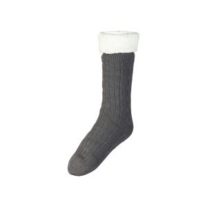 Livergy® Pánské hřejivé ponožky (39/42, šedá)