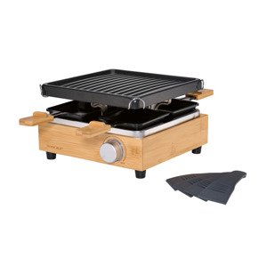 Silvercrest® Kitchen Tools Raclette gril s bambusovým povrchem Srgb 800 A1 / Sorgb 800 A1
