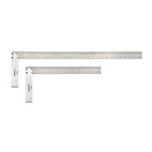Parkside® Značkovací vodováha / Pomůcka na hmoždinky / Sada úhelníků / Pomůcka na řezání úhlů (sada úhelníků, 2dílná)