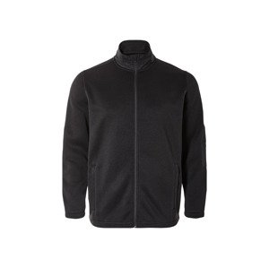 Livergy® Pánská fleecová bunda (4Xl(68/70), černá)