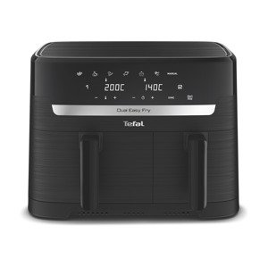 Tefal Horkovzdušná fritéza Dual Easy Fry Essential, 8,3L, 2 700 W