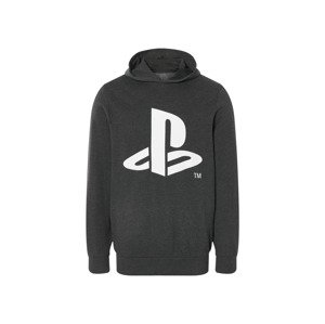 Playstation | Xbox Pánská mikina (Playstation/antracitová, S)