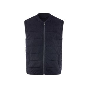 Livergy® Pánská prošívaná vesta (M (48/50), navy modrá)