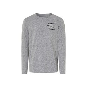 Livergy® Pánské triko s dlouhými rukávy (XL (56/58), šedá)