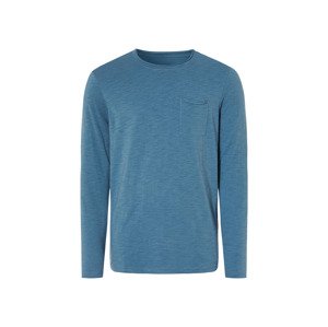 Livergy® Pánské triko s dlouhými rukávy (L (52/54), modrá)