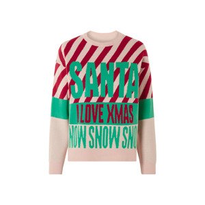 esmara® Dámský vánoční svetr (XS (32/34), světle růžová)