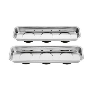 Parkside® Magnetická miska / Magnetická lišta / Inspekční nářadí (sada magnetických misek, 2 kusy)