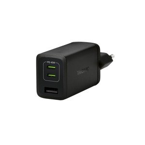 Tronic® Rychlonabíječka s technologií GaN, 2x Usb-C (černá)