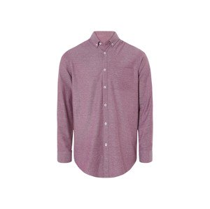 Livergy® Pánská volnočasová košile (S (37/38), červená)