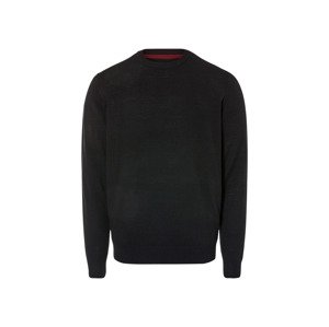 Livergy® Pánský úpletový svetr (XL (56/58), černá)