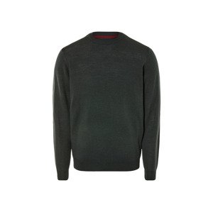 Livergy® Pánský úpletový svetr s příměsí merino vlny (Xxl (60/62), zelená)