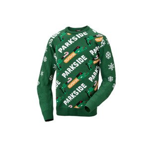 Parkside® Pánský vánoční svetr (řetězová pila, M (48/50))