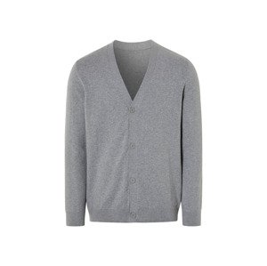 Livergy® Pánský kardigan (L (52/54), šedá)