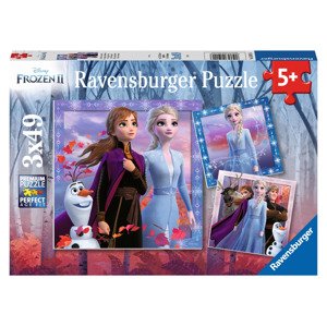 Ravensburger Dětské puzzle (Disney Frozen 3x49p)