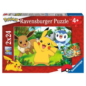 Ravensburger Dětské puzzle (Pokémon 2x24p)