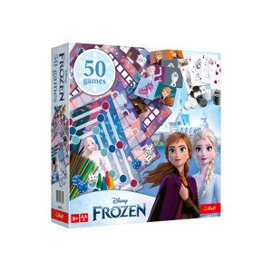 Trefl Sada 50 společenských a stolních her (Ledové království)