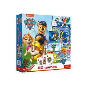 Trefl Sada 50 společenských a stolních her (Tlapková patrola)