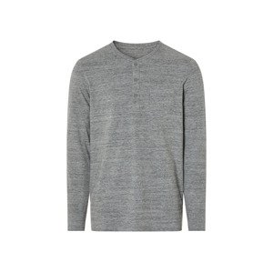 Livergy® Pánské triko s dlouhými rukávy (XL (56/58), šedá)