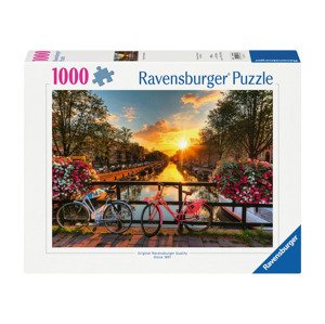Ravensburger Puzzle, 1 000 dílků (Jízdní kola v Amsterdamu)