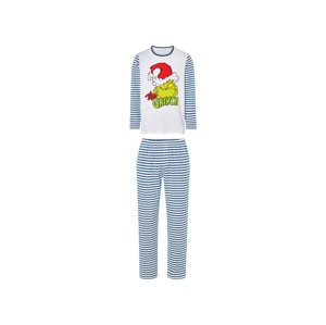 Pánské pyžamo Grinch (L (52/54), bílá)