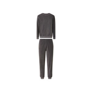Livergy® Pánské froté pyžamo (L (52/54), šedá)