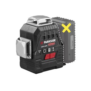 Parkside Performance® Aku křížový liniový laser Pkllp 3360 A1 – bez akumulátoru a nabíječky
