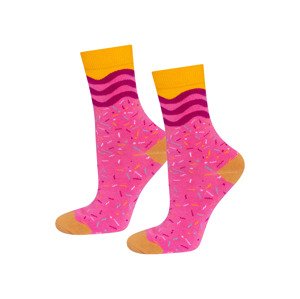 Soxo Dámské / Pánské ponožky v dárkovém balení (donuty, 36-40)