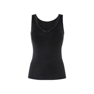 esmara® Dámská košilka s krajkou (M (40/42), černá)