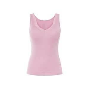 esmara® Dámská košilka s krajkou (L (44/46), růžová)
