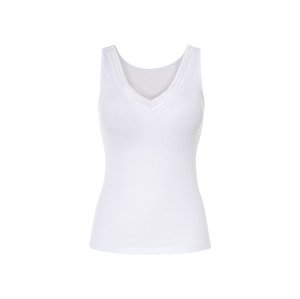 esmara® Dámská košilka s krajkou (XL (48/50), bílá)