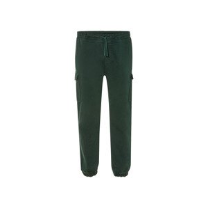 Livergy® Pánské teplákové cargo kalhoty XXL (4Xl, zelená)