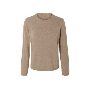 esmara® Dámský kašmírový svetr (XS (32/34), béžová)