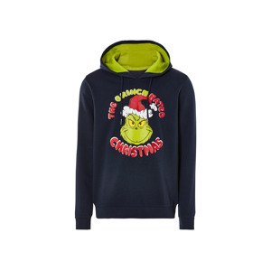 Pánská mikina Grinch (L (52/54), navy modrá)