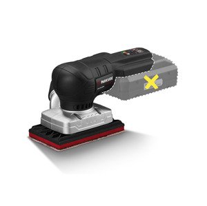 Parkside Performance® Aku vibrační bruska Pamsp 20-Li A1 / Aku excentrická bruska Paesp 20-Li A1 – bez akumulátoru a nabíječky (aku vibrační bruska 20