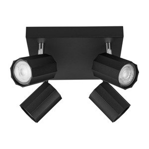 Livarno home Nástěnné / Stropní LED svítidlo Theia (stropní svítidlo, 4 světla, černá)