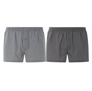 Livergy® Pánské boxerky, 2 kusy (7/Xl, šedá)