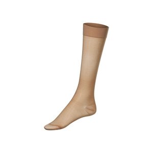 esmara® Dámské podpůrné podkolenky 70 DEN (prášek, 39-42)