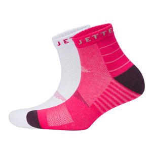 Crivit Dámské sportovní ponožky, 2 páry (41/42, růžová/bílá)